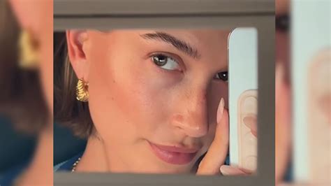 hailey bieber eyelashes